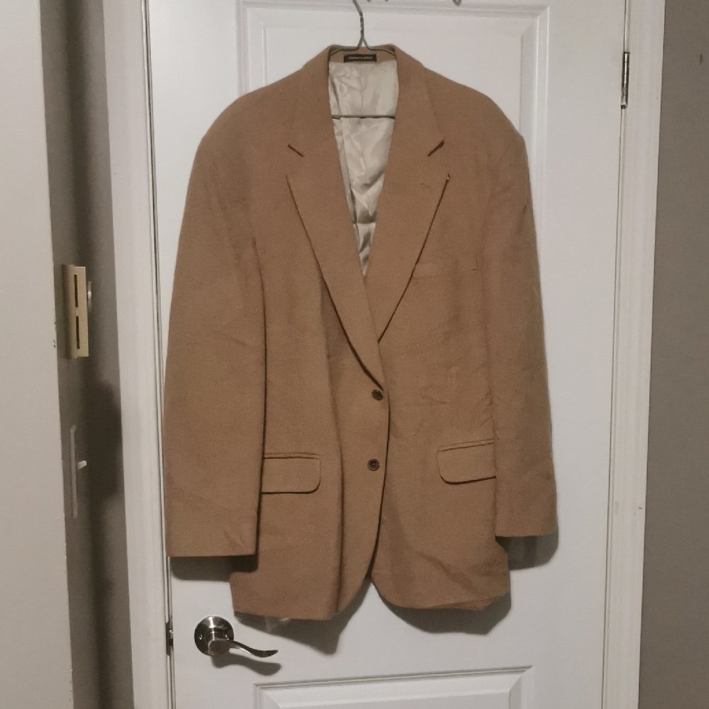 Club‎ Room Light Brown Blazer Camel Hair